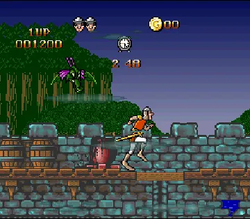 Dragon's Lair (USA) screen shot game playing